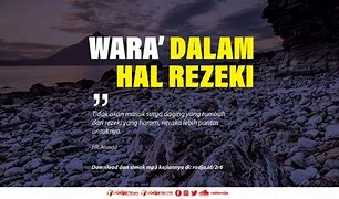 Wara Adalah Meninggalkan